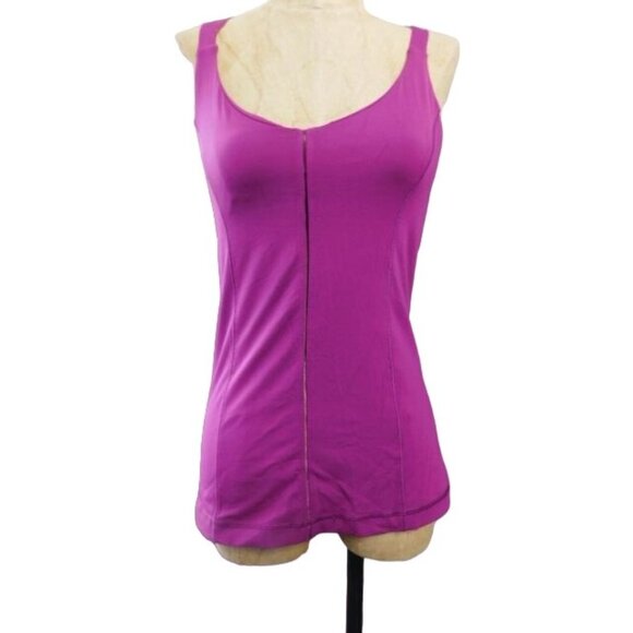Lululemon Size 6 strappy Athletic Workout Fitness Sporty Top - Picture 1 of 3